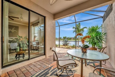 This amazing two-bedroom two bath plus den villa is sure to on River Strand Golf and Country Club At Heritage Harbour  in Florida - for sale on GolfHomes.com, golf home, golf lot