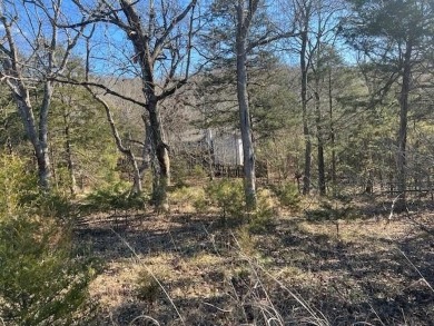 This gently sloping downhill lot would be the perfect spot to on Holiday Island Executive Golf Course in Arkansas - for sale on GolfHomes.com, golf home, golf lot