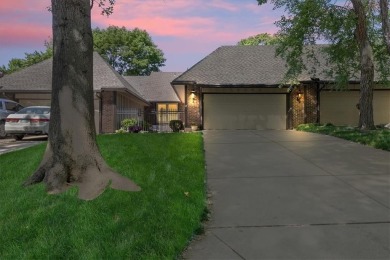 Welcome to this spacious 2-bedroom, 2-bath townhome perfectly on Leawood South Country Club in Kansas - for sale on GolfHomes.com, golf home, golf lot
