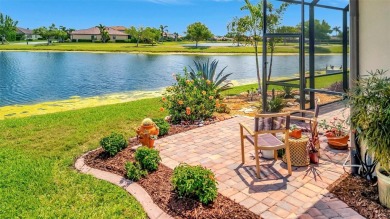 This amazing two-bedroom two bath plus den villa is sure to on River Strand Golf and Country Club At Heritage Harbour  in Florida - for sale on GolfHomes.com, golf home, golf lot