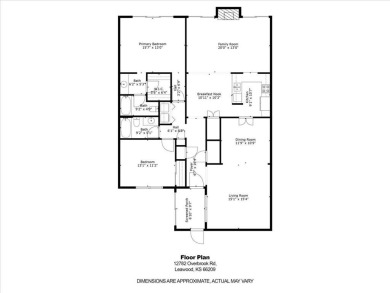 Welcome to this spacious 2-bedroom, 2-bath townhome perfectly on Leawood South Country Club in Kansas - for sale on GolfHomes.com, golf home, golf lot