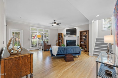 5BR / 4BA on Corner Lot with Double Porches, Screened Porch & on Heritage Golf Club in North Carolina - for sale on GolfHomes.com, golf home, golf lot