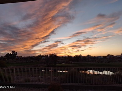 Gorgeous Golf Course View Lot! Open floorplan, two bed, two bath on Coyote Lakes Golf Club in Arizona - for sale on GolfHomes.com, golf home, golf lot