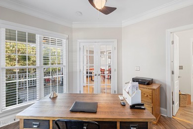 5BR / 4BA on Corner Lot with Double Porches, Screened Porch & on Heritage Golf Club in North Carolina - for sale on GolfHomes.com, golf home, golf lot