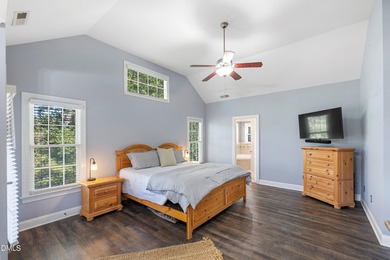 5BR / 4BA on Corner Lot with Double Porches, Screened Porch & on Heritage Golf Club in North Carolina - for sale on GolfHomes.com, golf home, golf lot