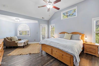 5BR / 4BA on Corner Lot with Double Porches, Screened Porch & on Heritage Golf Club in North Carolina - for sale on GolfHomes.com, golf home, golf lot