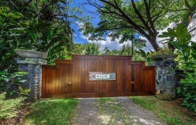 Tucked away in absolute seclusion, this expansive estate spans 3 on Princeville Golf Resort in Hawaii - for sale on GolfHomes.com, golf home, golf lot