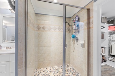 5BR / 4BA on Corner Lot with Double Porches, Screened Porch & on Heritage Golf Club in North Carolina - for sale on GolfHomes.com, golf home, golf lot