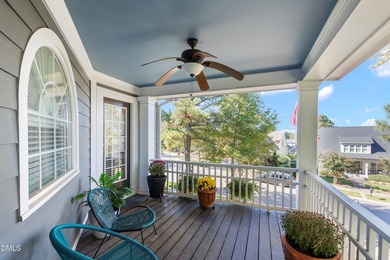 5BR / 4BA on Corner Lot with Double Porches, Screened Porch & on Heritage Golf Club in North Carolina - for sale on GolfHomes.com, golf home, golf lot