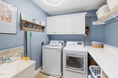 5BR / 4BA on Corner Lot with Double Porches, Screened Porch & on Heritage Golf Club in North Carolina - for sale on GolfHomes.com, golf home, golf lot