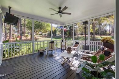 5BR / 4BA on Corner Lot with Double Porches, Screened Porch & on Heritage Golf Club in North Carolina - for sale on GolfHomes.com, golf home, golf lot