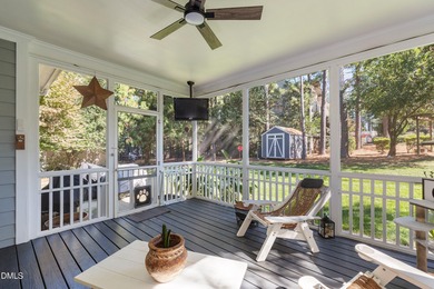 5BR / 4BA on Corner Lot with Double Porches, Screened Porch & on Heritage Golf Club in North Carolina - for sale on GolfHomes.com, golf home, golf lot