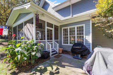 5BR / 4BA on Corner Lot with Double Porches, Screened Porch & on Heritage Golf Club in North Carolina - for sale on GolfHomes.com, golf home, golf lot