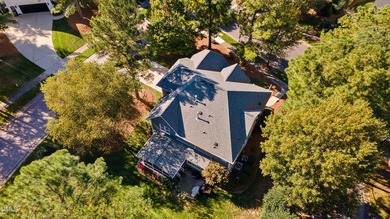 5BR / 4BA on Corner Lot with Double Porches, Screened Porch & on Heritage Golf Club in North Carolina - for sale on GolfHomes.com, golf home, golf lot