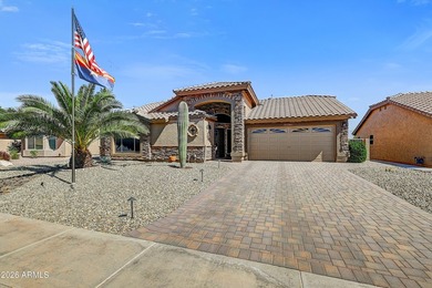 Everything about this home is simply NICE. As you approach, the on Westbrook Village Golf Club in Arizona - for sale on GolfHomes.com, golf home, golf lot