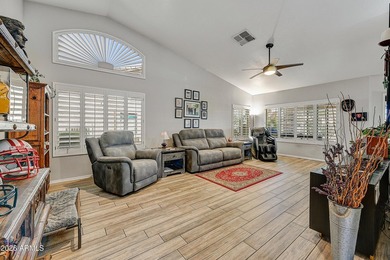 Everything about this home is simply NICE. As you approach, the on Westbrook Village Golf Club in Arizona - for sale on GolfHomes.com, golf home, golf lot