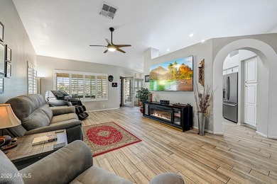 Everything about this home is simply NICE. As you approach, the on Westbrook Village Golf Club in Arizona - for sale on GolfHomes.com, golf home, golf lot