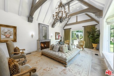Experience unparalleled luxury at this magnificent English Manor on Bel-Air Country Club in California - for sale on GolfHomes.com, golf home, golf lot