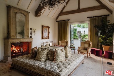 Experience unparalleled luxury at this magnificent English Manor on Bel-Air Country Club in California - for sale on GolfHomes.com, golf home, golf lot