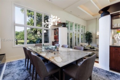 This stunning custom home, set on a premier homesite in the on Colleton River Plantation Club in South Carolina - for sale on GolfHomes.com, golf home, golf lot