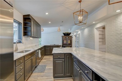 Sprawling transitional 5300 sq ft home on just under an acre on Cavalier Golf and Yacht Club in Virginia - for sale on GolfHomes.com, golf home, golf lot
