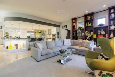 This stunning custom home, set on a premier homesite in the on Colleton River Plantation Club in South Carolina - for sale on GolfHomes.com, golf home, golf lot