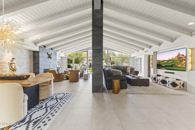 Recently featured on The American Dream, this fully renovated on The Boulders Resort Golf Club in Arizona - for sale on GolfHomes.com, golf home, golf lot