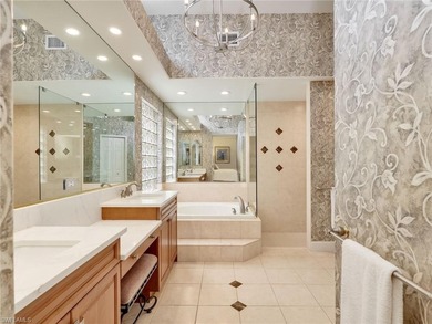 This masterpiece of elegance and comfort, perched on the 9th on Kensington Golf and Country Club in Florida - for sale on GolfHomes.com, golf home, golf lot