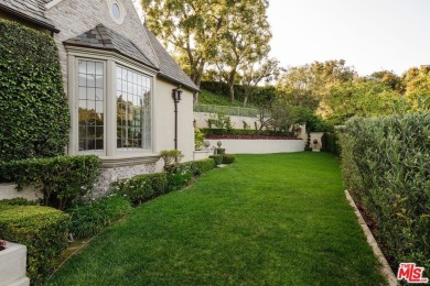 Experience unparalleled luxury at this magnificent English Manor on Bel-Air Country Club in California - for sale on GolfHomes.com, golf home, golf lot