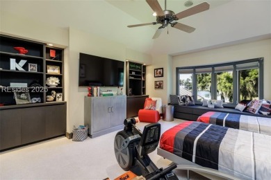 This stunning custom home, set on a premier homesite in the on Colleton River Plantation Club in South Carolina - for sale on GolfHomes.com, golf home, golf lot