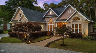 Welcome to this beautiful Craftsman-style home with 2,460 square on Pine Hollow Golf Club in North Carolina - for sale on GolfHomes.com, golf home, golf lot