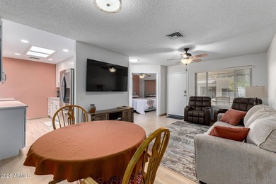 Don't miss the chance to own this beautifully updated 2-bedroom on Sun Village Golf Course in Arizona - for sale on GolfHomes.com, golf home, golf lot