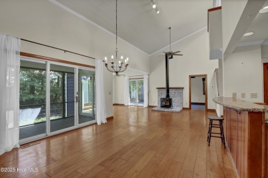 Charming 3-bedroom plus office, 2-bathroom home located in the on Olde Point Golf and Country Club in North Carolina - for sale on GolfHomes.com, golf home, golf lot