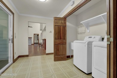 Charming 3-bedroom plus office, 2-bathroom home located in the on Olde Point Golf and Country Club in North Carolina - for sale on GolfHomes.com, golf home, golf lot