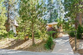 Large Wrap Around Deck With Lake View Provides The Perfect on Lake Arrowhead Country Club in California - for sale on GolfHomes.com, golf home, golf lot