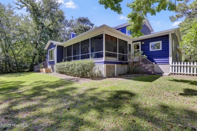 Charming 3-bedroom plus office, 2-bathroom home located in the on Olde Point Golf and Country Club in North Carolina - for sale on GolfHomes.com, golf home, golf lot