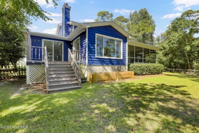 Charming 3-bedroom plus office, 2-bathroom home located in the on Olde Point Golf and Country Club in North Carolina - for sale on GolfHomes.com, golf home, golf lot
