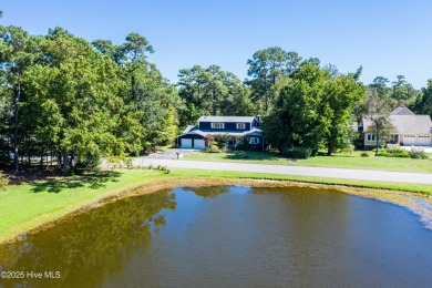 Charming 3-bedroom plus office, 2-bathroom home located in the on Olde Point Golf and Country Club in North Carolina - for sale on GolfHomes.com, golf home, golf lot