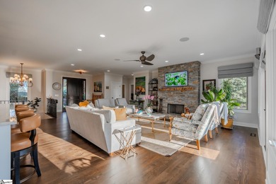 From the first step inside, this 3,334 SF home reveals itself as on The Cliffs at Glassy Golf and Country Club in South Carolina - for sale on GolfHomes.com, golf home, golf lot