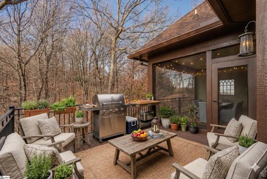 From the first step inside, this 3,334 SF home reveals itself as on The Cliffs at Glassy Golf and Country Club in South Carolina - for sale on GolfHomes.com, golf home, golf lot