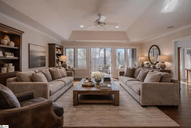 From the first step inside, this 3,334 SF home reveals itself as on The Cliffs at Glassy Golf and Country Club in South Carolina - for sale on GolfHomes.com, golf home, golf lot