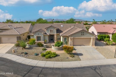 Luxury and comfort await you in this beautiful Golf Course home! on Sun City Grand Golf Couse and Club in Arizona - for sale on GolfHomes.com, golf home, golf lot