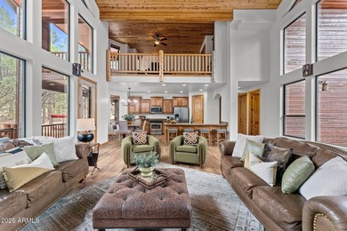 Tucked among the tall pines of the coveted Torreon community on Torreon Golf Club in Arizona - for sale on GolfHomes.com, golf home, golf lot