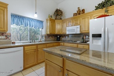 Welcome home to this warm and inviting PINNACLE PEAK MODEL in on Westbrook Village Golf Club in Arizona - for sale on GolfHomes.com, golf home, golf lot