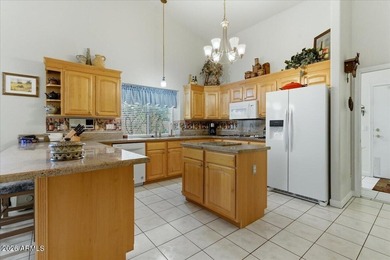 Welcome home to this warm and inviting PINNACLE PEAK MODEL in on Westbrook Village Golf Club in Arizona - for sale on GolfHomes.com, golf home, golf lot