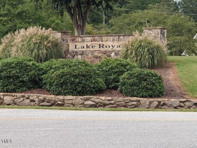 Enjoy lake living!  Build your dream home on over half an acre on River Golf and County Club at Lake Royale in North Carolina - for sale on GolfHomes.com, golf home, golf lot