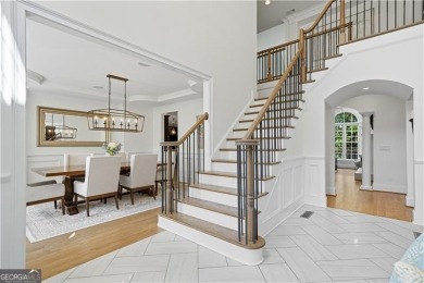 Experience the perfect blend of charm and elegance in this on Bridgemill Golf Club in Georgia - for sale on GolfHomes.com, golf home, golf lot
