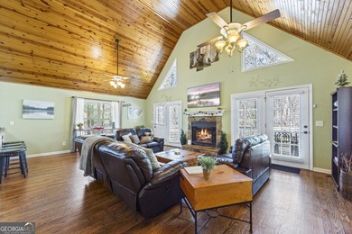 This 5-bedroom, 3-bathroom mountain retreat in the gated on Innsbruck Resort and Golf Club in Georgia - for sale on GolfHomes.com, golf home, golf lot