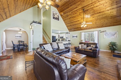 This 5-bedroom, 3-bathroom mountain retreat in the gated on Innsbruck Resort and Golf Club in Georgia - for sale on GolfHomes.com, golf home, golf lot