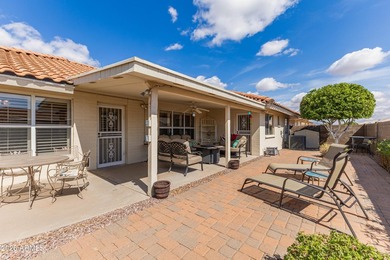 Gorgeous home w/desired '215 Floorplan' N/S exposure lot w/South on Sunland Village East Golf Course in Arizona - for sale on GolfHomes.com, golf home, golf lot